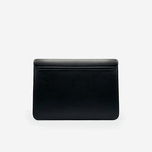 Pochette PC M24 MAES Paris en matière végane - vue de dos [color:noir,black]