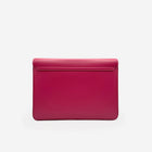 Pochette PC M24 MAES Paris en matière végane - vue de dos [color:rose rubis,pink ruby]