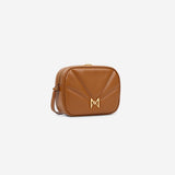 Sac à main M1_03 en M_MAT_cactus camel - vue de profil