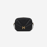 Sac à main M1_03 en M_MAT_cactus noir - vue de face