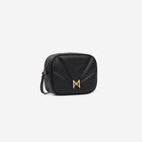 Sac à main M1_03 en M_MAT_cactus noir - vue de profil