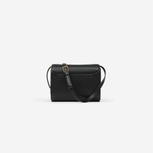 Sac à main M1_06 noir vu de dos - MAES Paris, Haute Maroquinerie végane [color:noir,black]