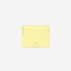 MAES Paris - Porte-cartes M24 en matière végane issue de mycélium - vue de dos [color:jaune saffiano,saffiano yellow]