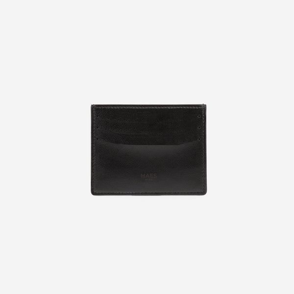 MAES Paris - Porte-cartes M24 en matière végane issue de mycélium - vue de dos [color:noir,black]