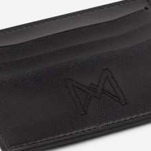 MAES Paris - Porte-cartes M24 en matière végane issue de mycélium - zoom [color:noir,black]