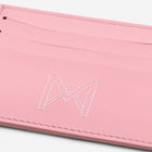 MAES Paris - Porte-cartes M24 en matière végane issue de mycélium - zoom [color:rose,pink]