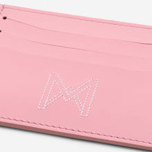 MAES Paris - Porte-cartes M24 en matière végane issue de mycélium - zoom [color:rose,pink]