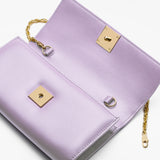 MAES Paris, pochette chaine M1/02 en M_MAT_cactus Lilas - détail