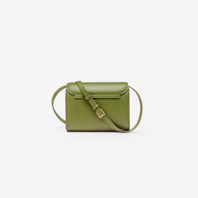 MAES Paris, Mini sac coffret M1/06 en M_MAT_mycelium Vert Kaki - vue de dos [color:vert kaki,khaki green]