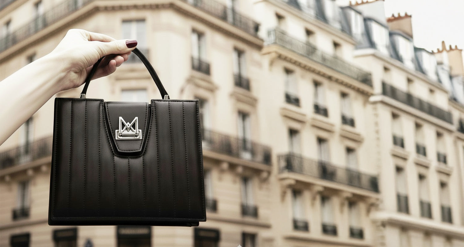 MAES Paris - Haute Maroquinerie Alternative - fabriquée en France à partir de matières véganes éco-responsable ou de cuirs upcyclés