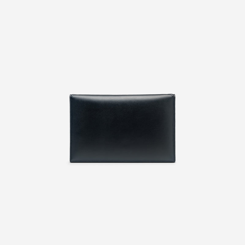 Pochette M1_04 noir vue de dos - MAES Paris, Haute Maroquinerie innovante & responsable [color:noir,black]